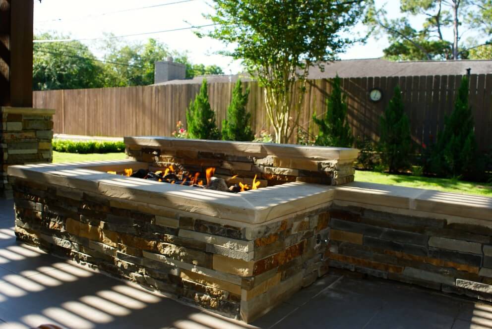 Pecan Grove Firepit and seating