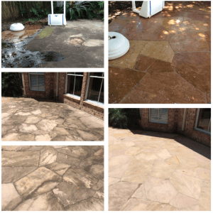 Cleaning your patio 