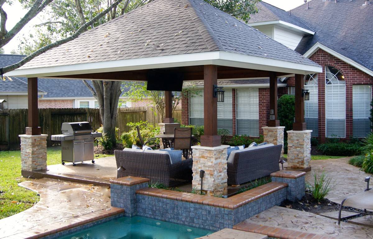 Missouri City Freestanding Patio Cover - TCP Custom Outdoor Living