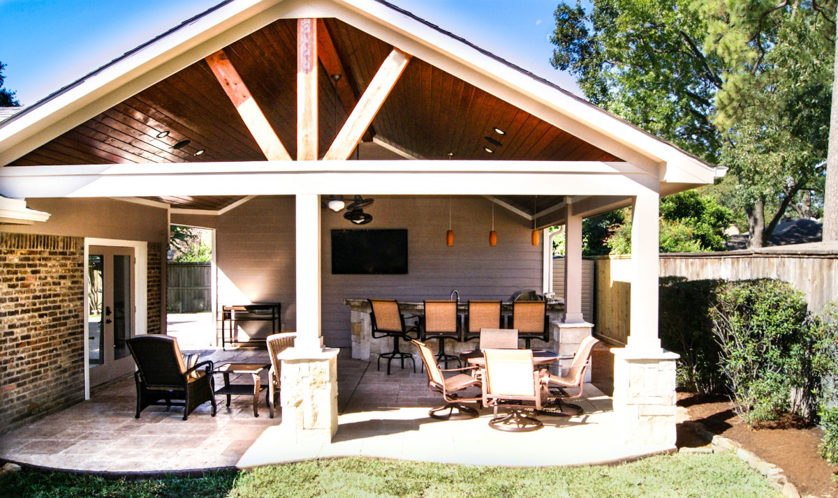 Patio Cover and Kitchen - Spring Valley, Houston - Texas ...