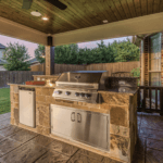 Small outdoor kitchen Dallas area