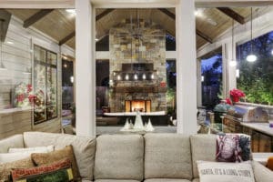 Expanded outdoor living Houston