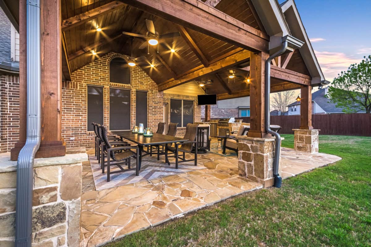 A Hill Country Style Texas Custom Patios