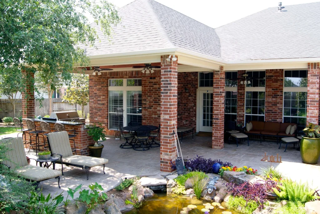 Patio Cover and Outdoor Kitchen